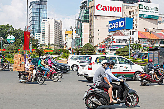 胡志明市,市区,交通,越南