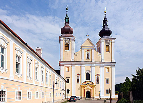 寺院,教堂,上升,地区,区域,捷克共和国,欧洲