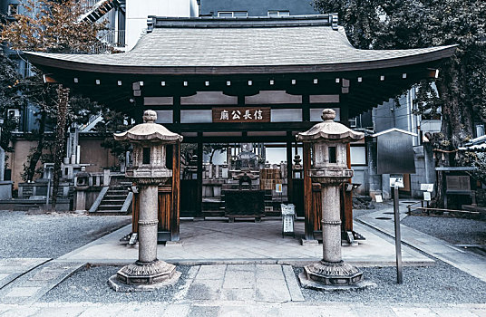日本京都织田信长公庙