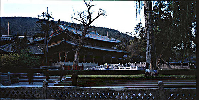 山西太原晋寺全景