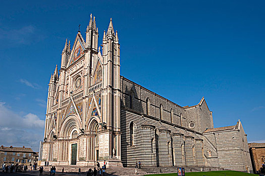 中央教堂,玛丽亚,大教堂,奥维多,翁布里亚,意大利,欧洲