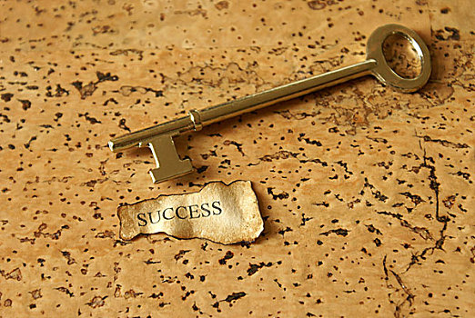 钥匙,成功