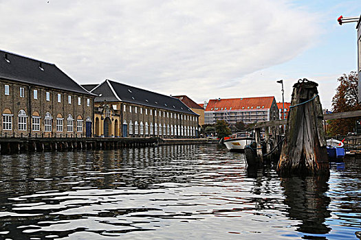 丹麦运河风光