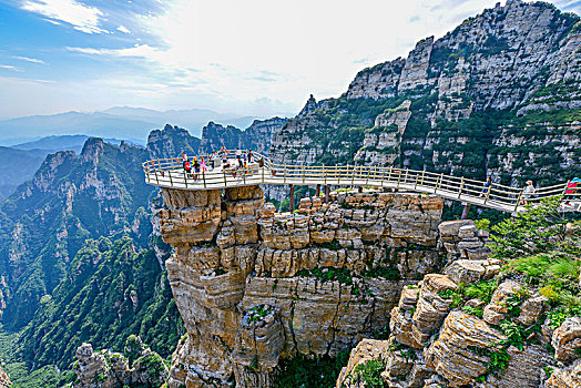 中国,河北,白石山景观