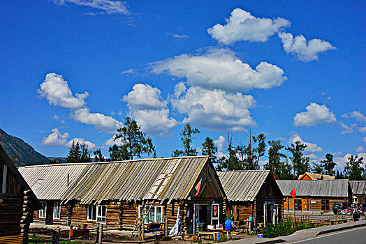 图瓦人村庄