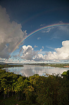 崖面,科罗尔,彩虹,帕劳,密克罗尼西亚