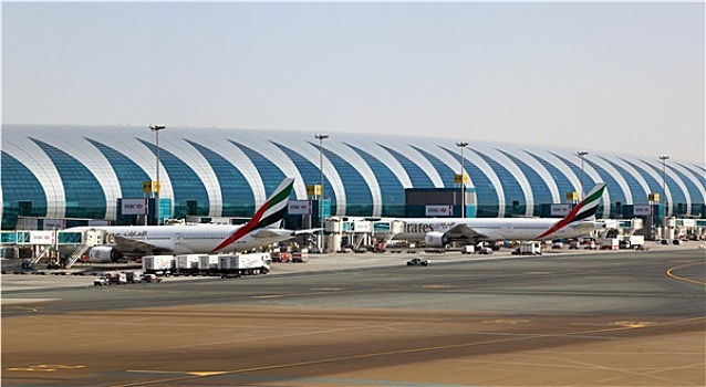 迪拜,国际机场,阿联酋