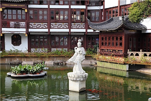传统,中式建筑,豫园,上海