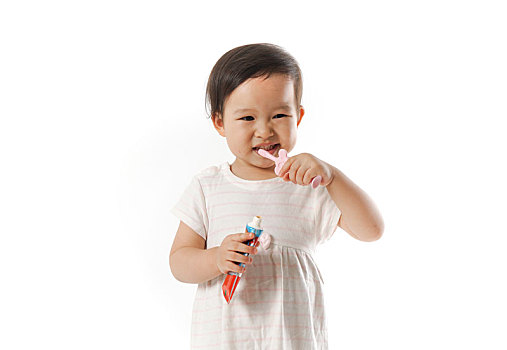 儿童刷牙,牙齿健康