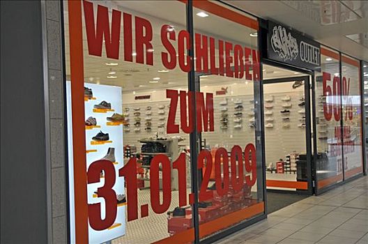 鞋店,科隆,北莱茵威斯特伐利亚,德国,欧洲