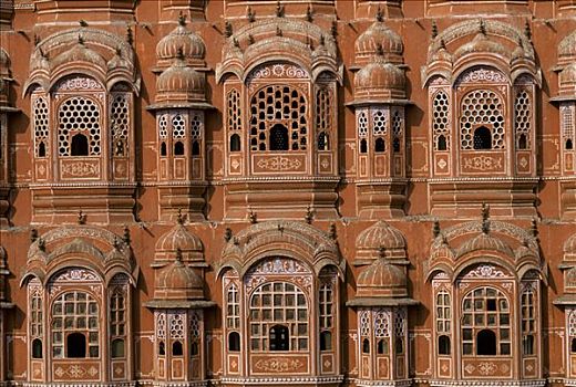 宫殿,风,斋浦尔,拉贾斯坦邦,印度