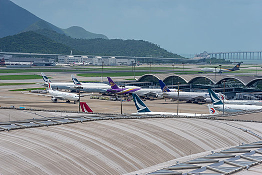 香港国际机场户外景观