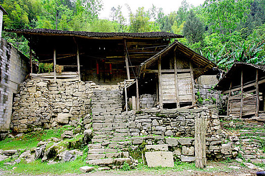 乌江彭水县鹿角镇民居