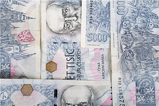 捷克,货币,冠,背景