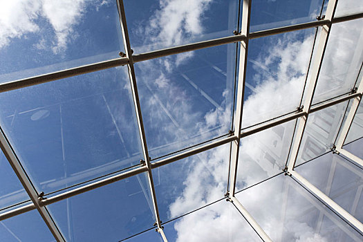 现代,玻璃屋顶