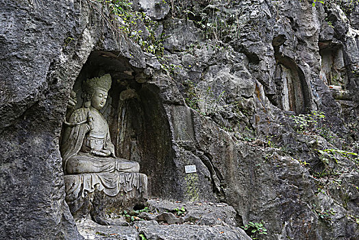 杭州灵隐寺石像生