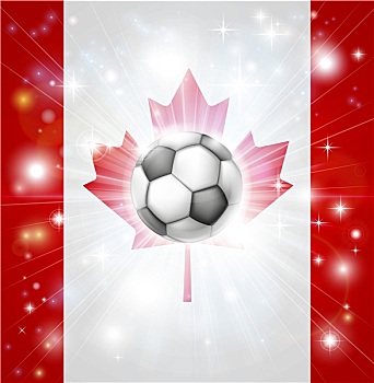加拿大,足球,旗帜