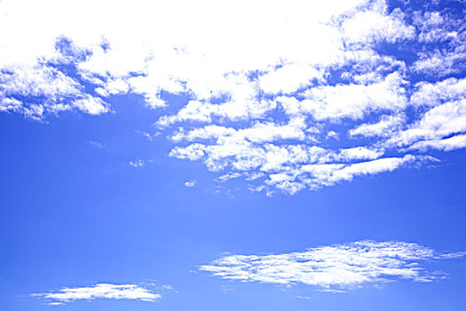 蓝天下的白云