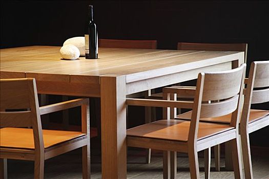 木质,餐厅,桌子,拉里奥哈,西班牙