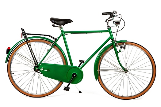 绿色,自行车