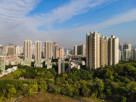 深圳市福田区航拍