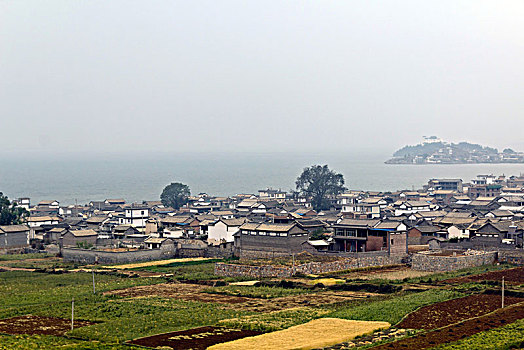 洱海渔村景观