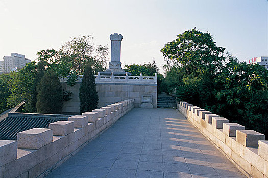 北京燕京八景之一蓟门烟树