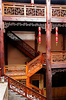 中国传统的建筑,这是建筑楼层
