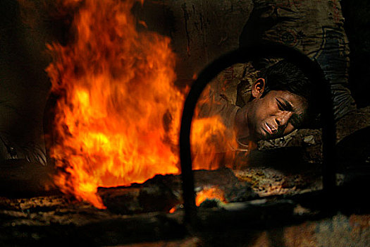 童工,船坞,达卡,孟加拉,亚洲人,报告,1999年,工业,使用,危险,状况,小,健康