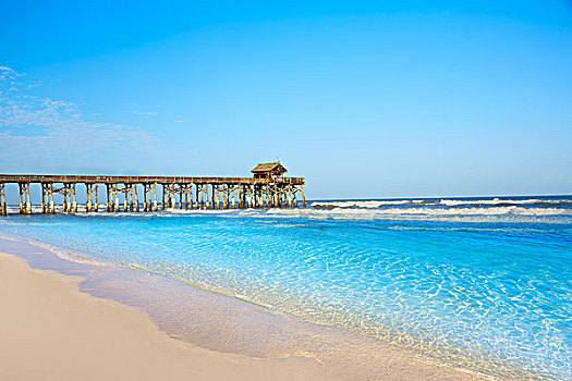 可可,海滩,码头,卡纳维拉尔角,佛罗里达,靠近,奥兰多