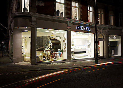 商店,同伴,2007年,伦敦,入口,橱窗,展示室