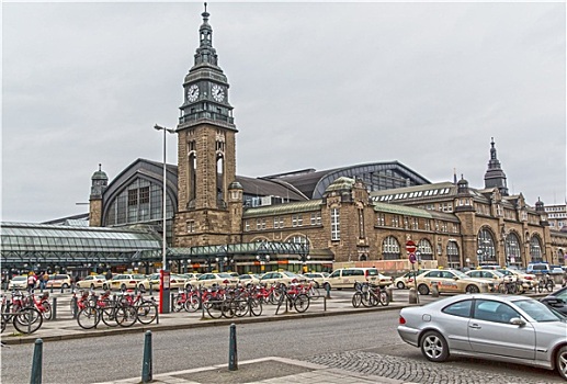 汉堡市,德国,中央火车站