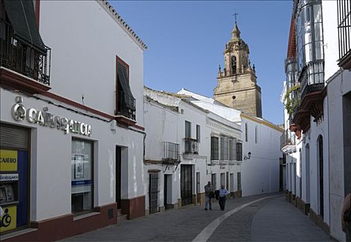街道,卡尔莫纳,安达卢西亚,西班牙,欧洲