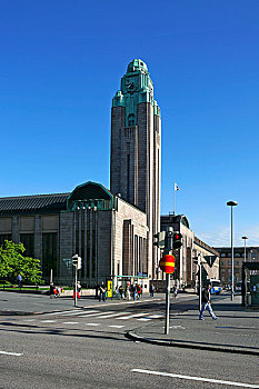 赫尔辛基火车站钟楼