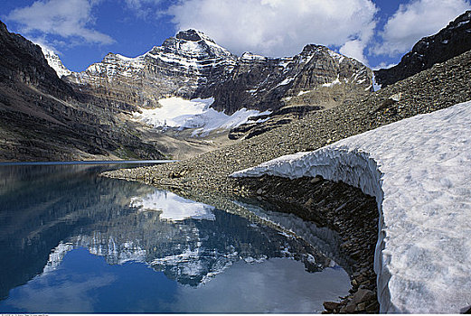 湖,幽鹤国家公园,不列颠哥伦比亚省,加拿大