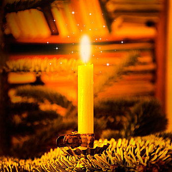 圣诞蜡烛