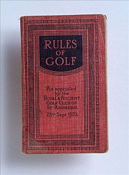 规则,高尔夫,20年代,艺术家,未知