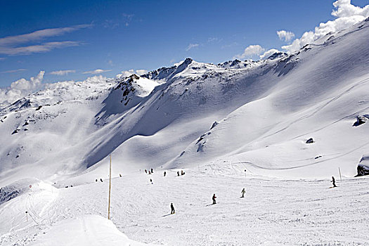 奥地利,提洛尔,滑雪,序列,欧洲,季节,冬天,雪,滑雪道,山坡,运动,冬季运动,爱好,山,高山