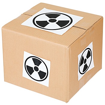 纸箱,辐射,危险