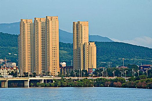 松花江外滩建筑景观