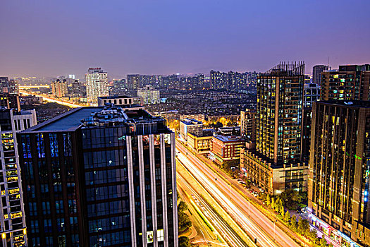 杭州城市夜景