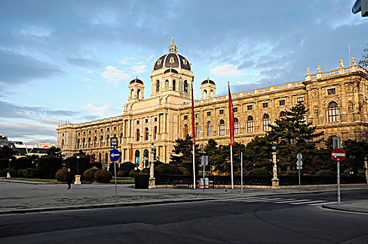 博物馆,艺术馆历史,环城大道,维也纳,奥地利,欧洲