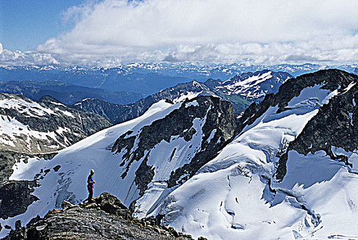 赞赏,山脉,省立公园,不列颠哥伦比亚省,加拿大