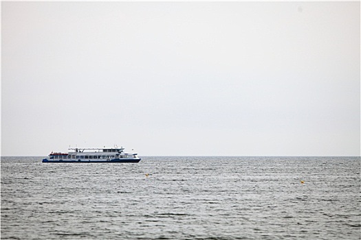 乘客,渡船,水,波罗的海