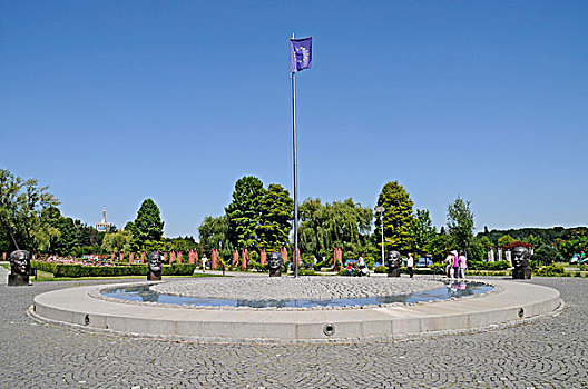 欧洲,雕塑,公园,布加勒斯特,罗马尼亚,东欧