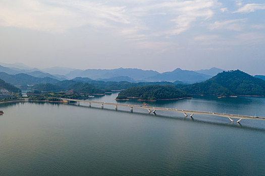 航拍千岛湖风光