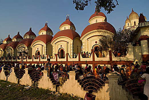 庙宇,加尔各答,西孟加拉,印度