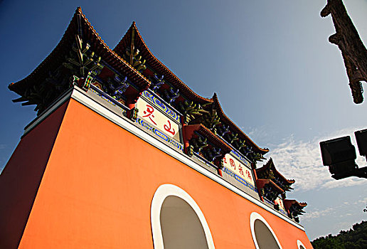 信阳罗山县灵山寺山门