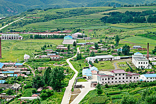 吉林省图们市乡村建筑景观