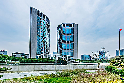 安徽省合肥市政府办公大楼建筑景观